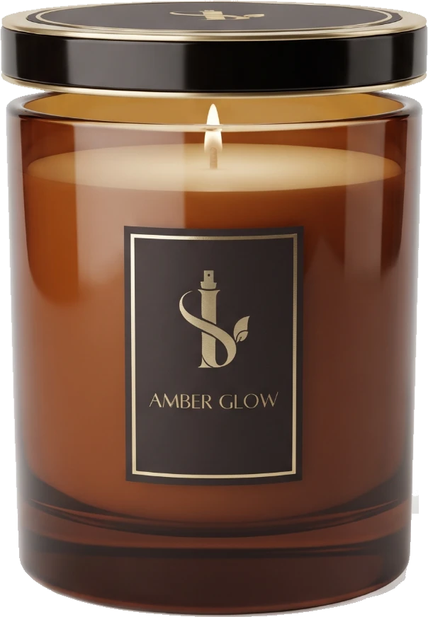 Amber Glow Candle