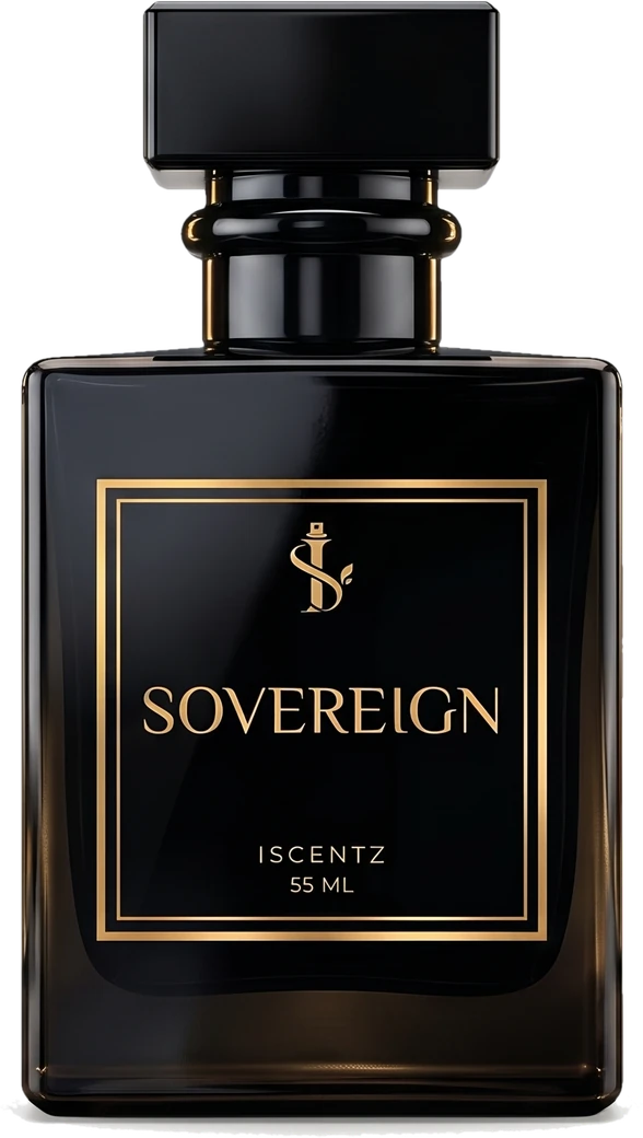 Sovereign black perfume bottle